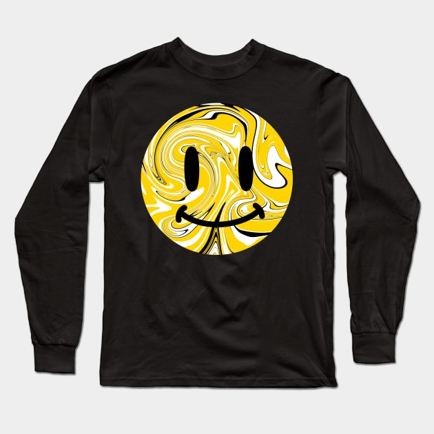 smiley face Long Sleeve T-Shirt by jjsealion